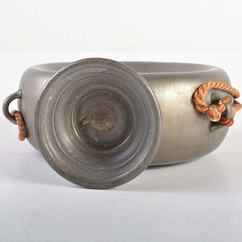 ホーランド・ピューター製　ウイスキーボトル　スキットル　V　R5621