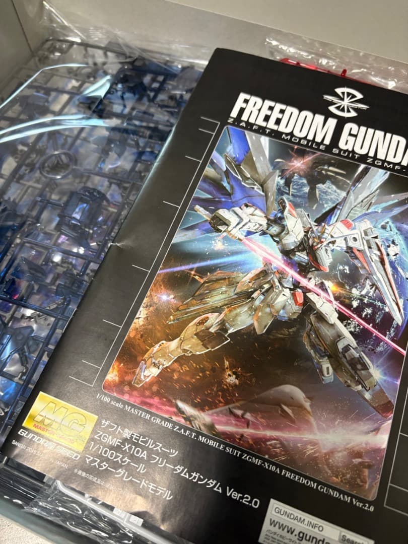 ダ*利様 一番くじA賞MGフリーダムガンダム＆ラストワン賞エールストライク2個セ