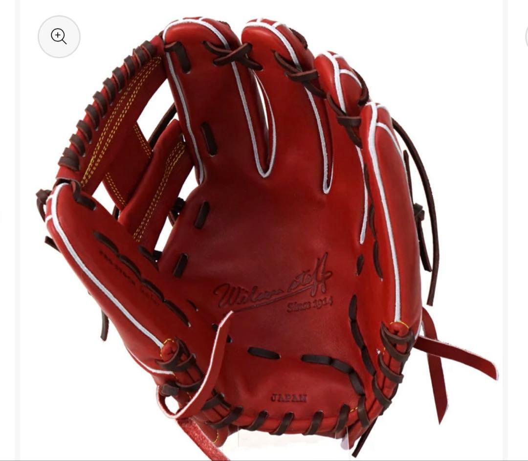 新品　野球　グローブ　内野手用　硬式　ウィルソン　右投　一般用　専用袋付