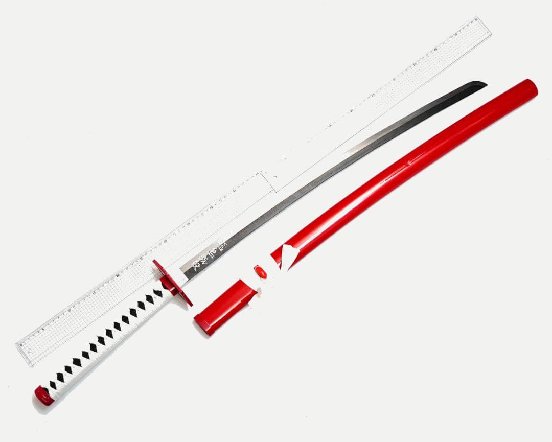 富岡義勇　日輪刀　コスプレ　金属　刀　剣　国内100cm 【残3】