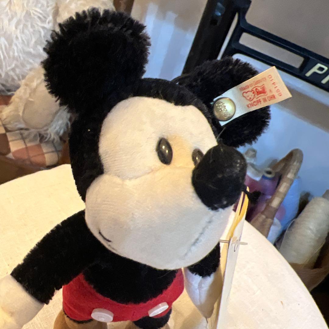 Steiff シュタイフ1998年 ミッキーマウス ぬいぐるみ