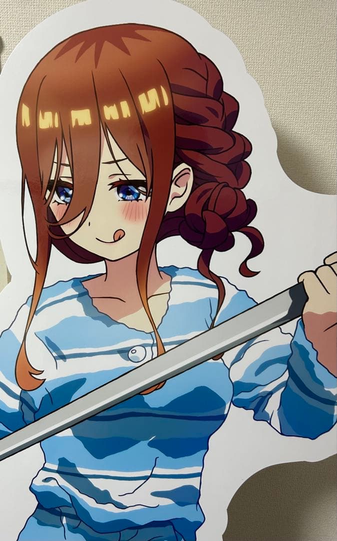 五等分の花嫁　中野三玖　等身大パネル　月夜の菓子工房【送料込み】