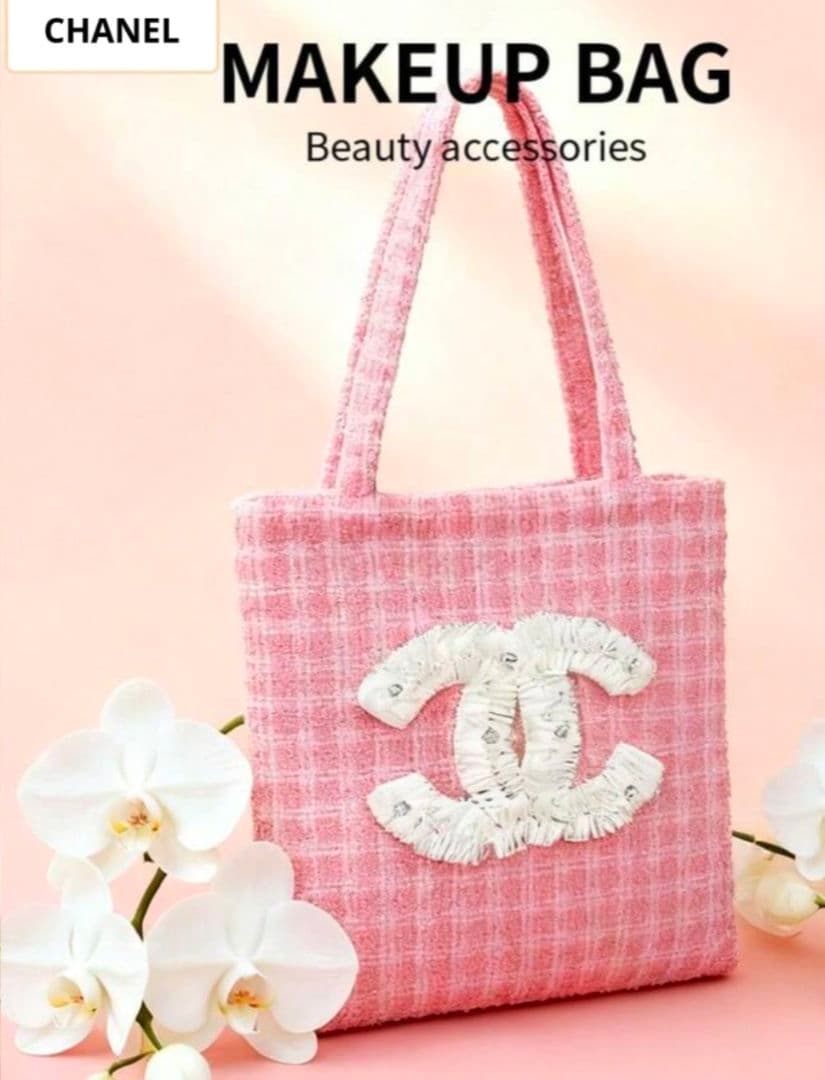 CHANEL メイクアップバッグ ピンク