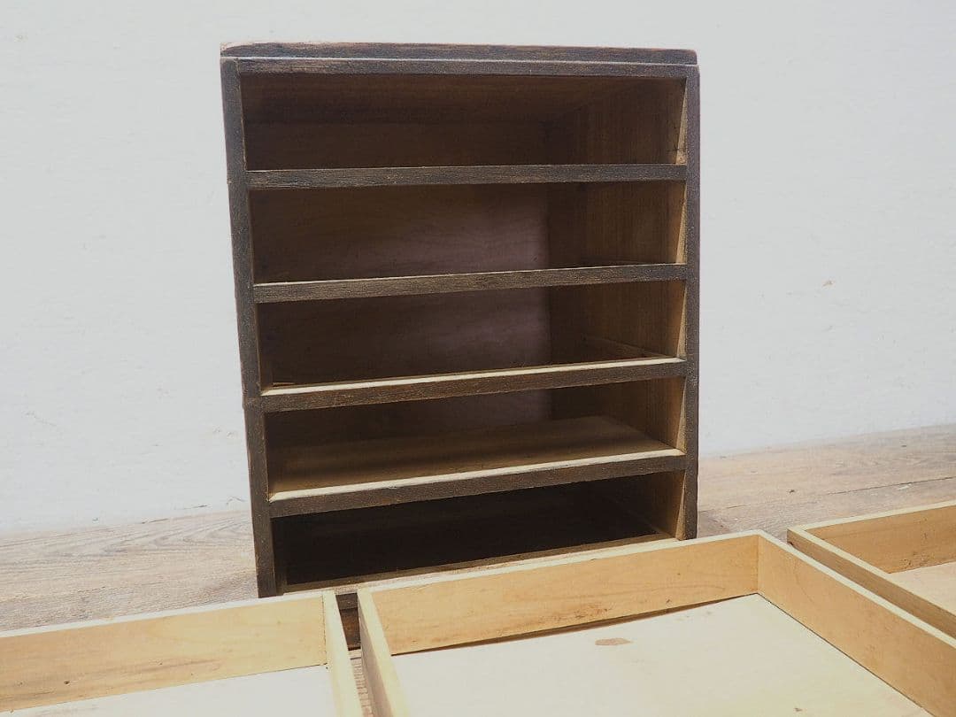 1290 ヴィンテージ　小引き出し　書類ケース　収納棚　古家具　古道具　レトロ