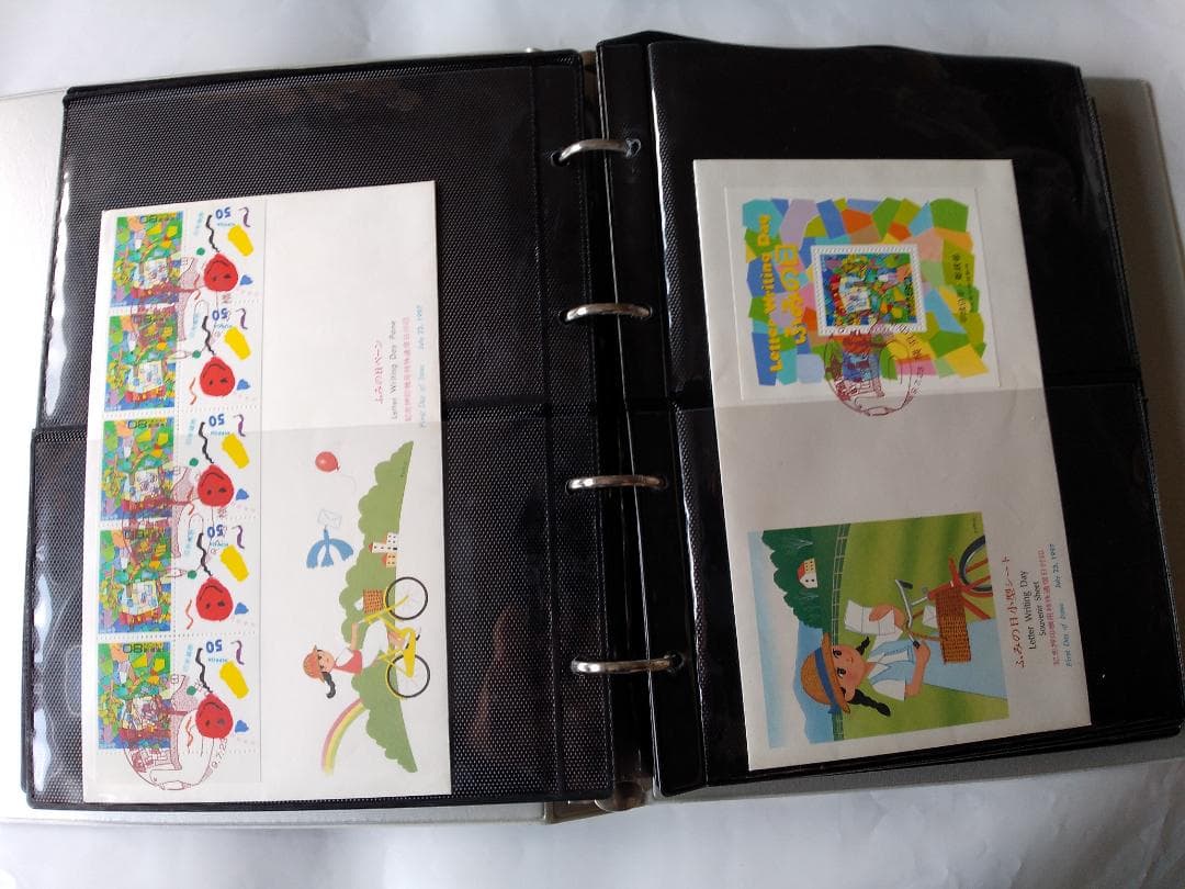 初日カバー 全国切手展 ふみの日シリーズ 他 切手コレクション 55通 新品