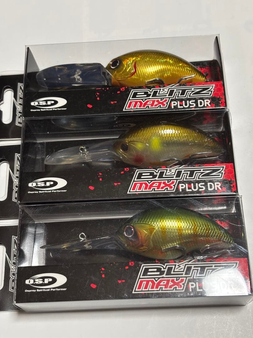 OSP ルアー セット ブリッツマックスプラス DR インパクトアユ