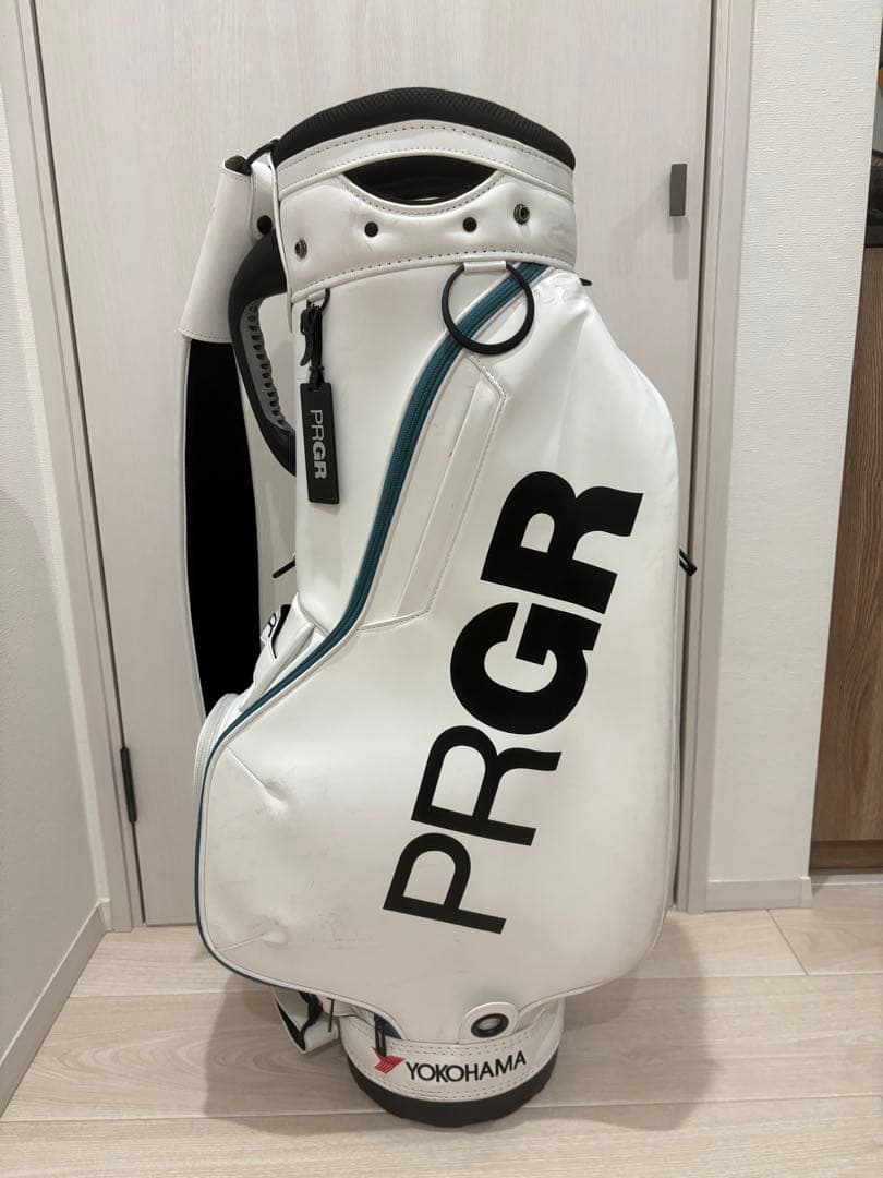 【スポーツモデル】PRGR キャディバッグ ホワイト PRCB-252