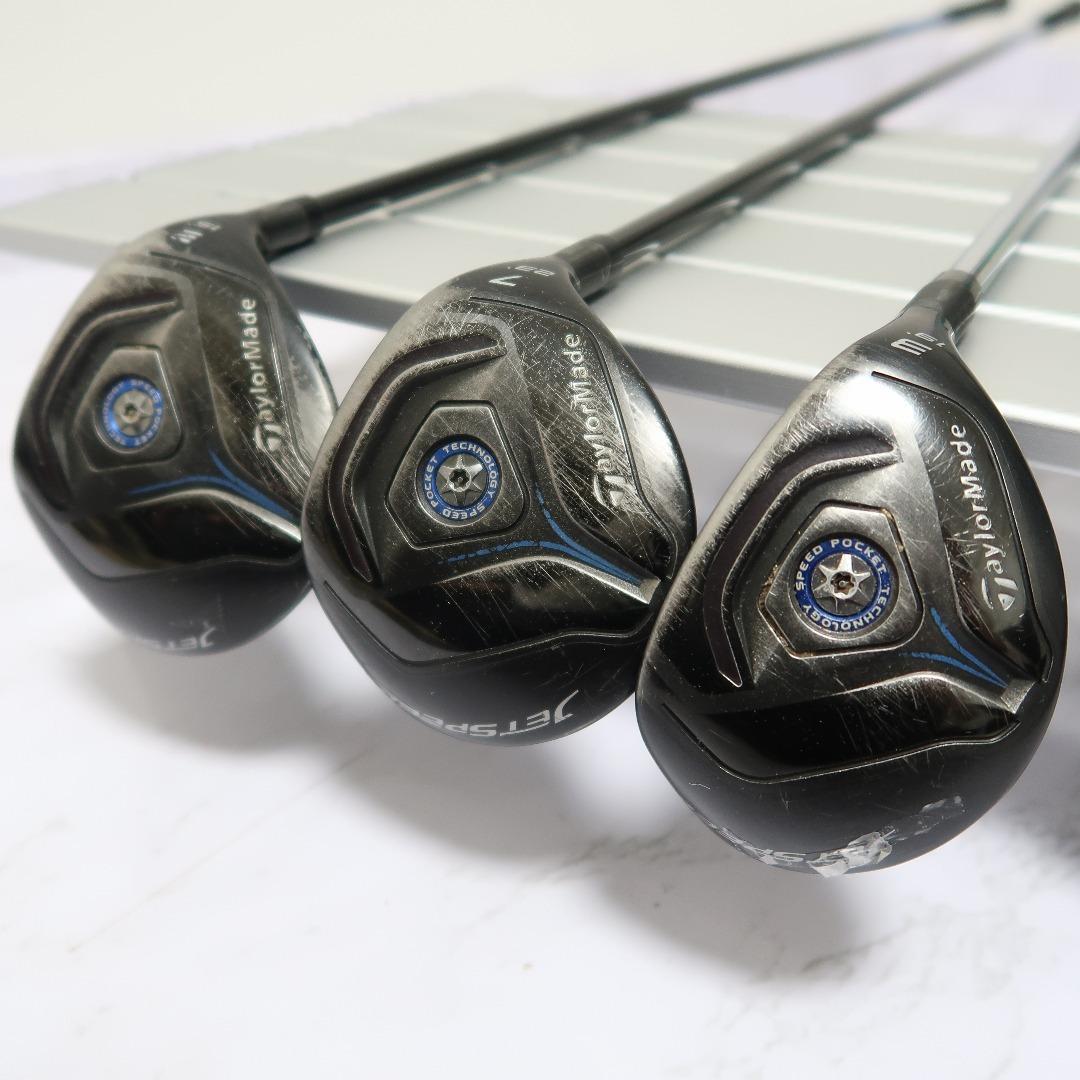 テーラーメイド JETSPEED ウッド ユーティリティ 3本セット S