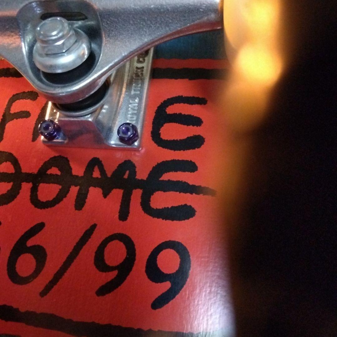 FREE DOME スケートボード コンプリート　トラック　美品　良品