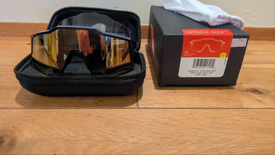 100% Speedcraft スポーツサングラス