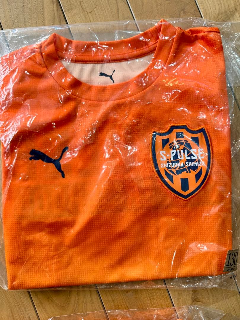 清水エスパルス　キッズ　ユニフォーム　シャツ　パンツ　ソックス　セット　130