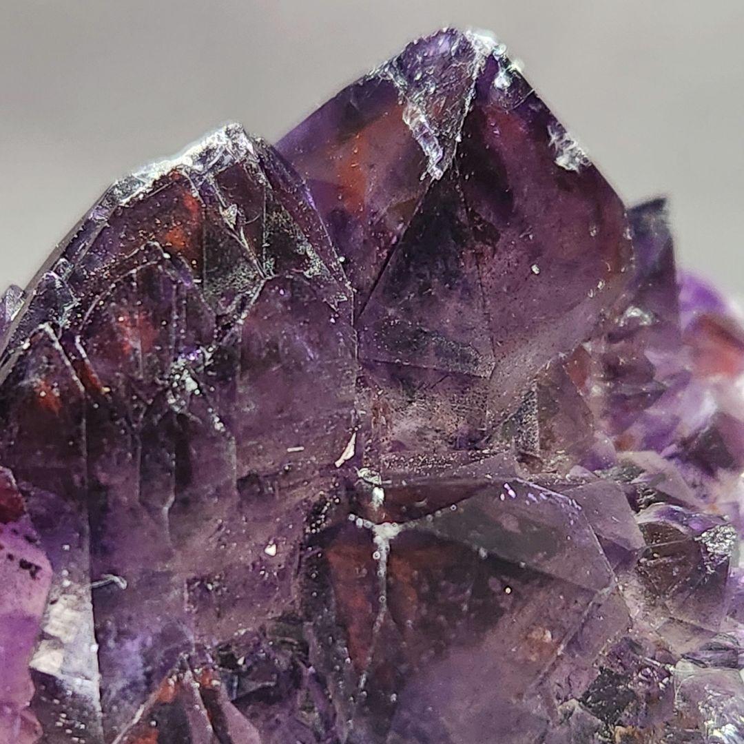 レア✨レッドファントム入り アメシスト クラスター