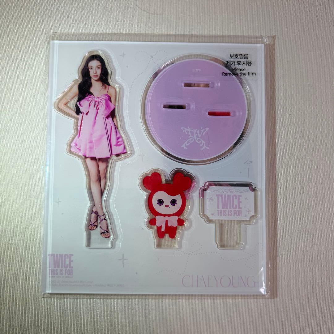TWICE CHAEYOUNG チェヨン アクリルスタンド 仁川 ソウルコン