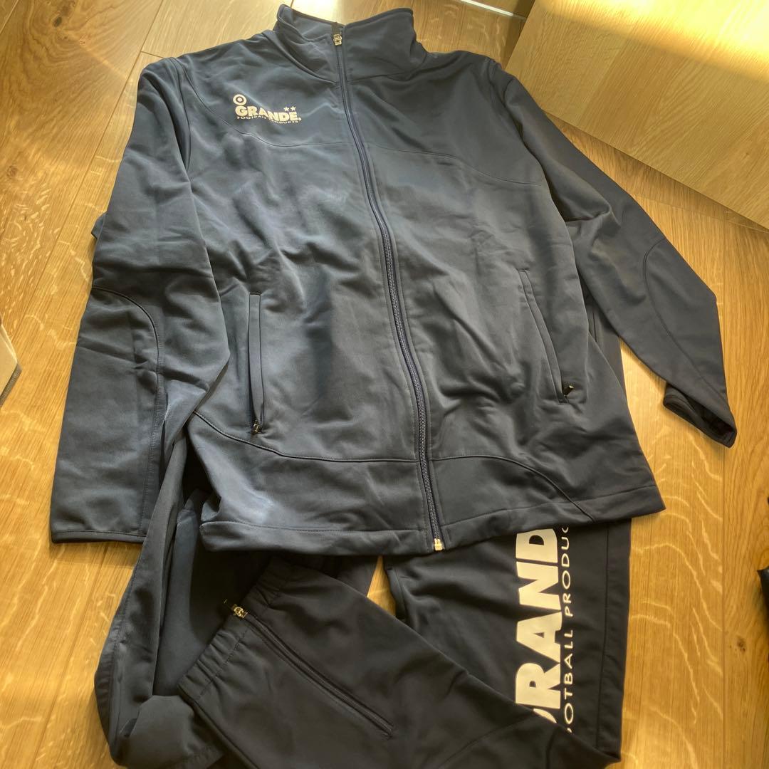 新品未使用　GRANDE ネイビー ジャージ上下セット