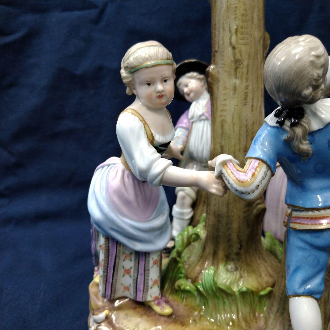 ✤1924年以前マイセン（Meissen）『輪になって踊る子供たち』