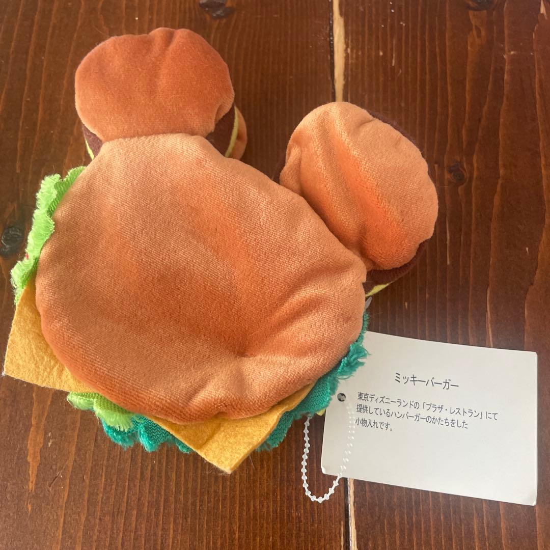 ディズニー　ミッキーバーガーポーチ、ミッキーハンカチ、ミニーあぶらとり紙　セット