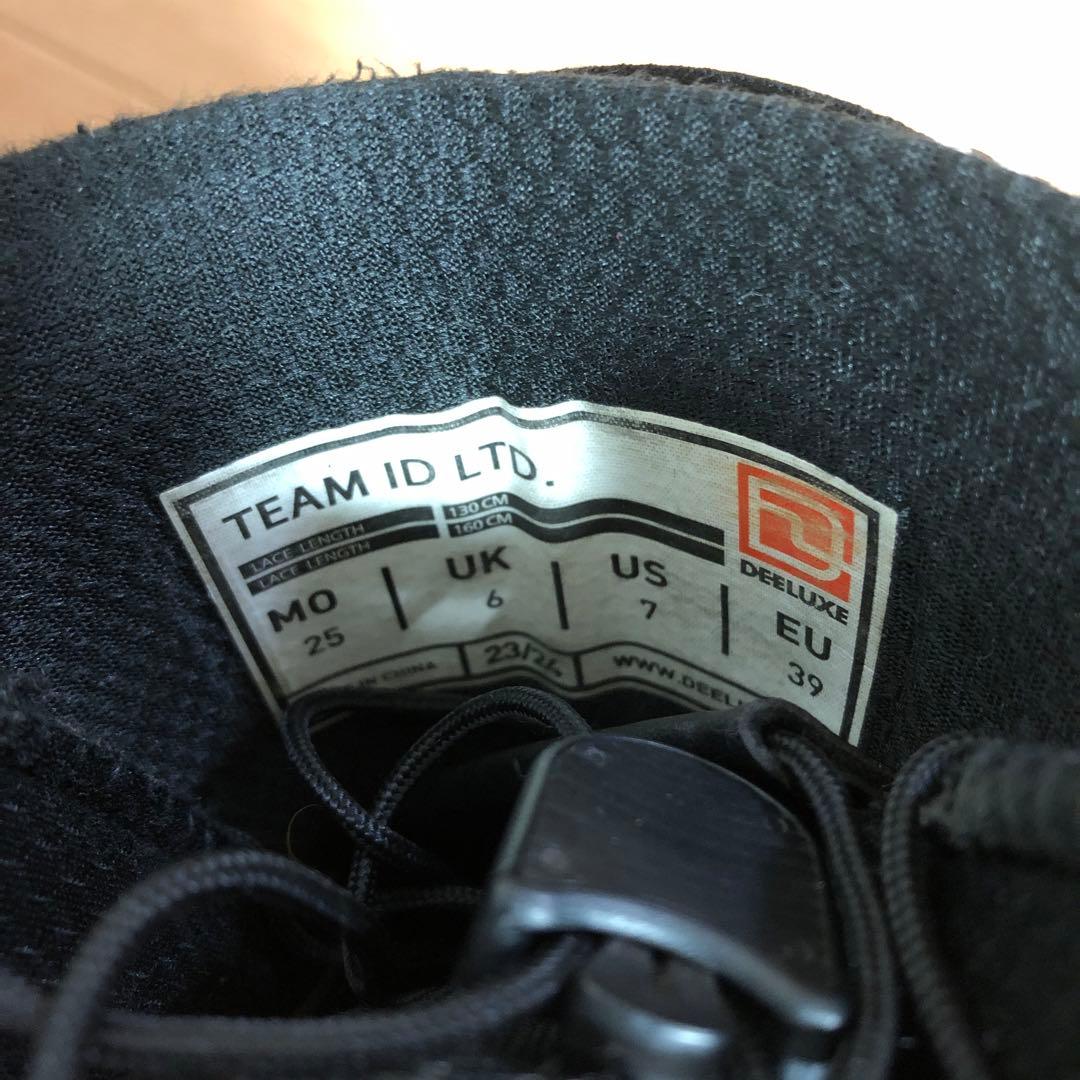 DEELUXE TEAM ID LTD 23-24 ブーツ　ホワイト ブラック