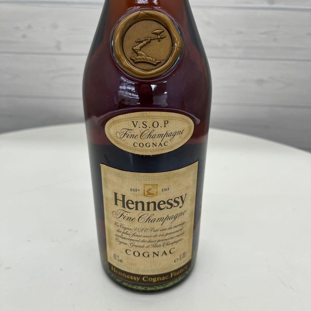 [未開栓] ヘネシー VSOP コニャック フィーネシャンパーニュ 金キャップ