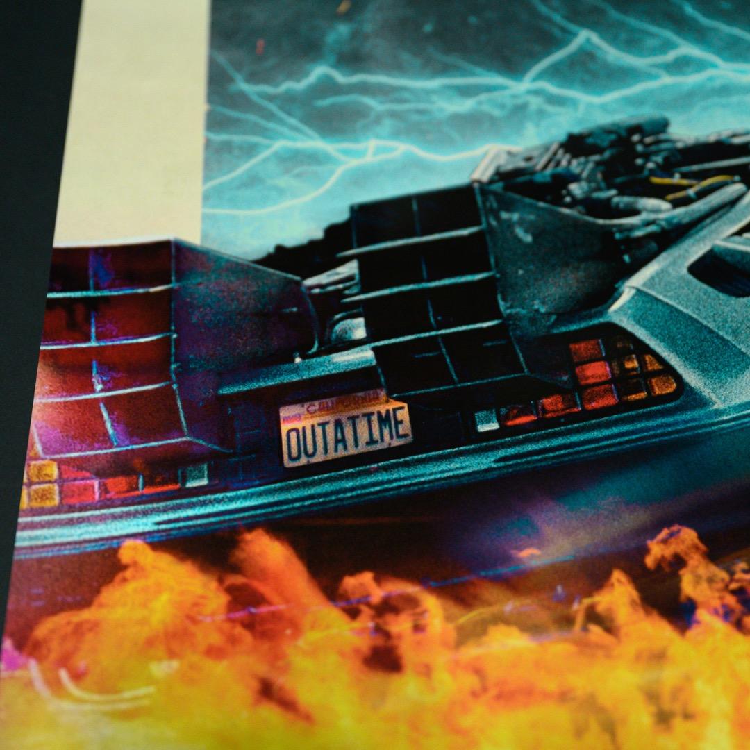 【映画館用両面ポスター】バック・トゥ・ザ・フューチャー公開40周年限定　IMAX