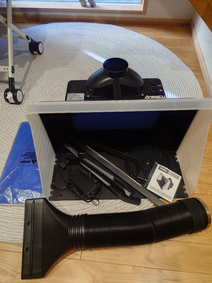 Anesty HS-E550 デュアルファン塗装ブース