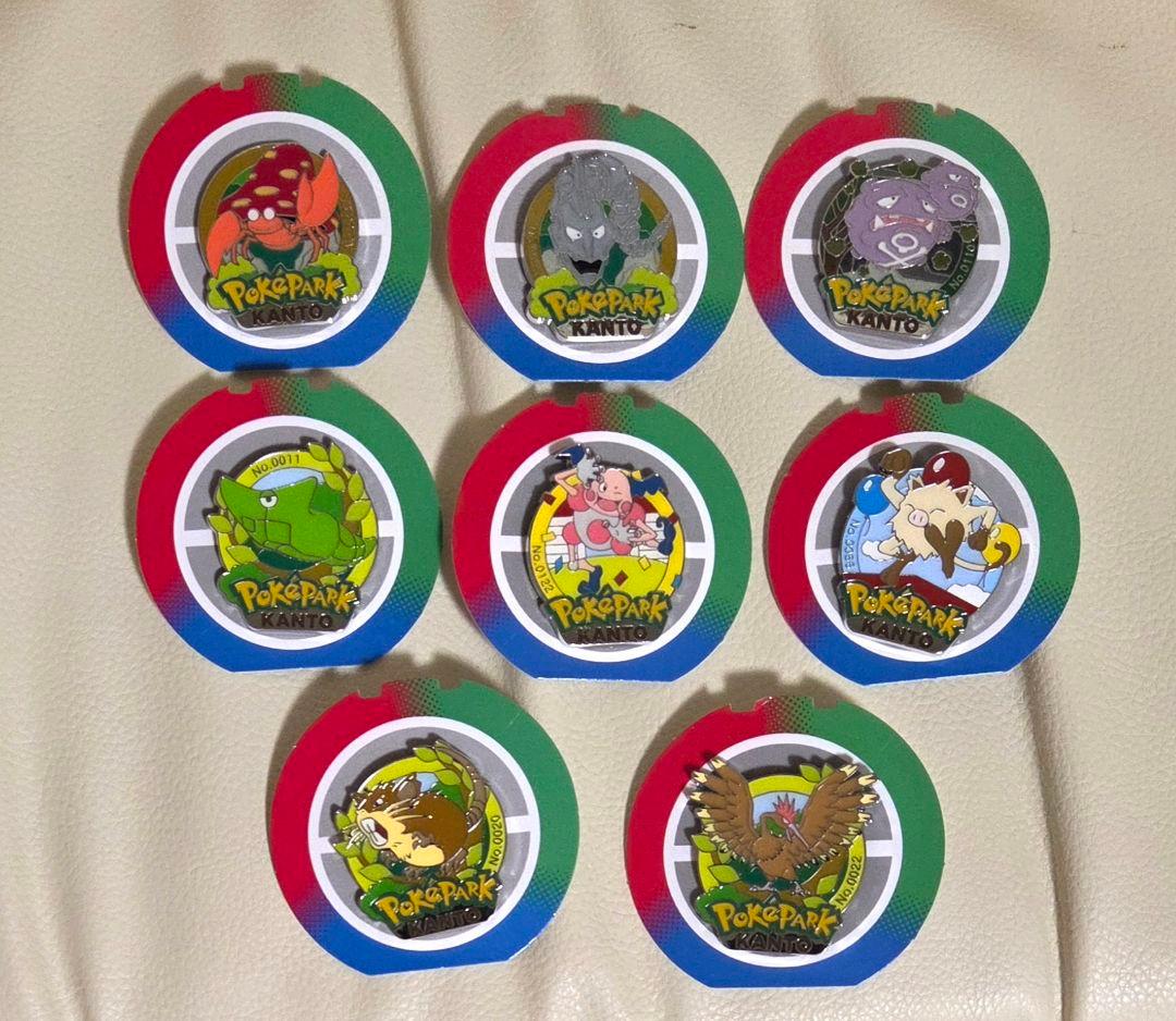 【まとめ売り】ポケパークカントー　ピンズ【ばら売り可】