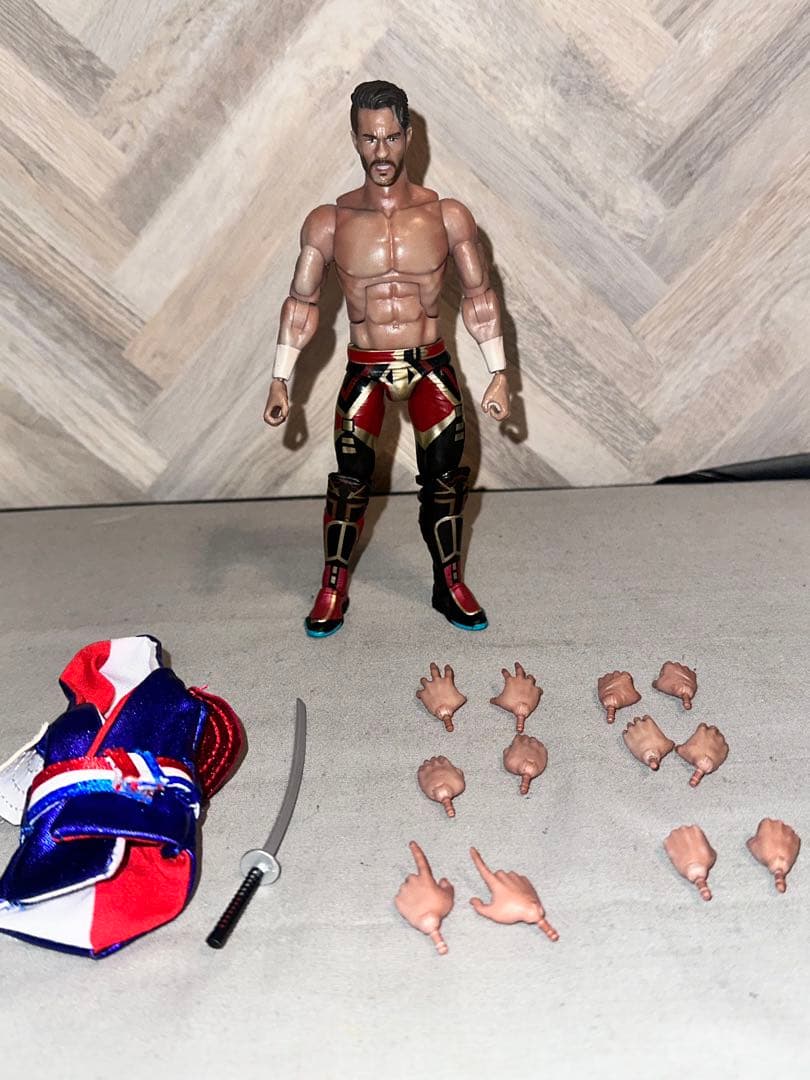 オカダ、棚橋、EVIL、オスプレイ　新日本プロレスフィギュアセット