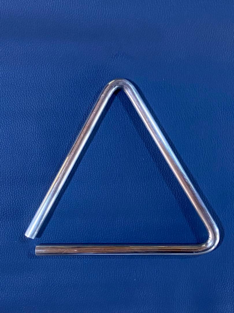 トライアングル 自作 洋白製 10mm×16cm