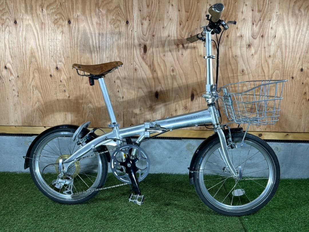 お引き取り限定 Bickerton 20インチ 折りたたみ自転車 外装8段ギア