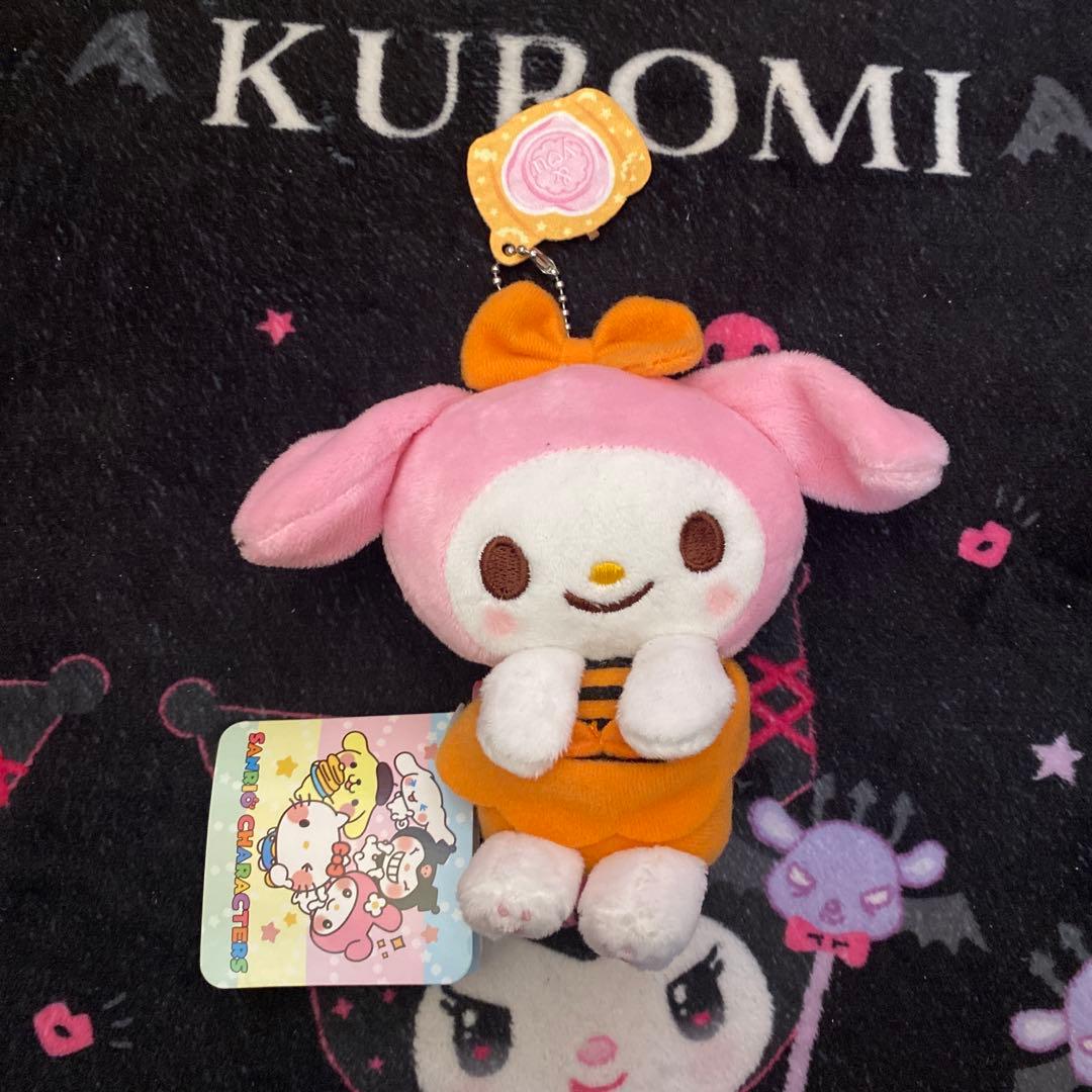 サンリオ マイメロ ゆるかわ かぼちゃ マスコット キーホルダー