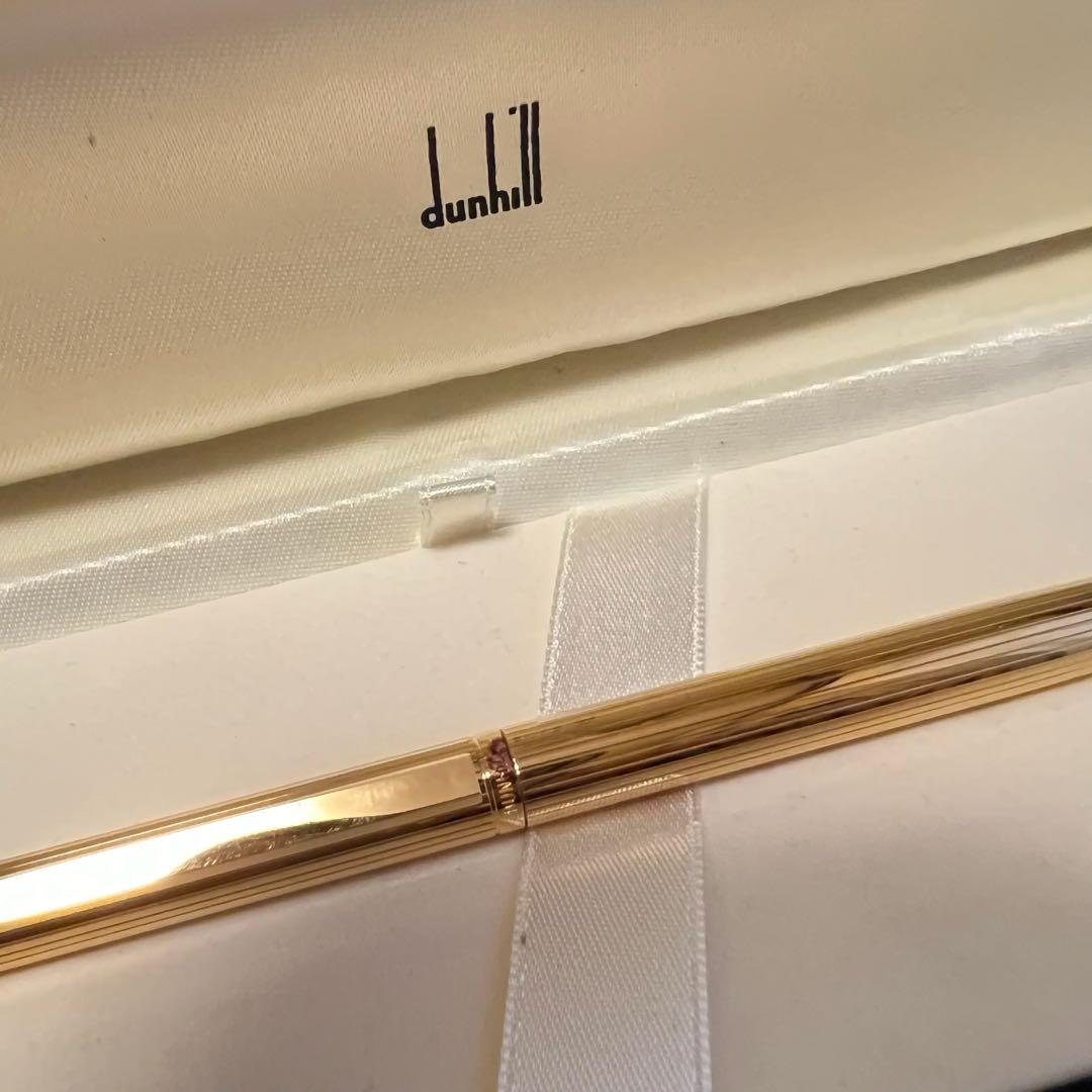 ALFRED DUNHILL ゴールドボールペン　専用ケース付き　カード付き