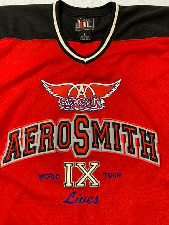 エアロスミス ナインライブス ワールドツアー ホッケージャージ