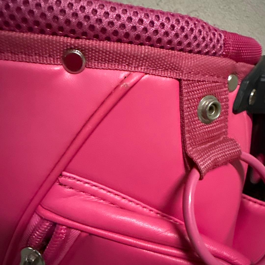 PEARLY GATES ピンク キャディバッグ 46 インチ対応(9型)