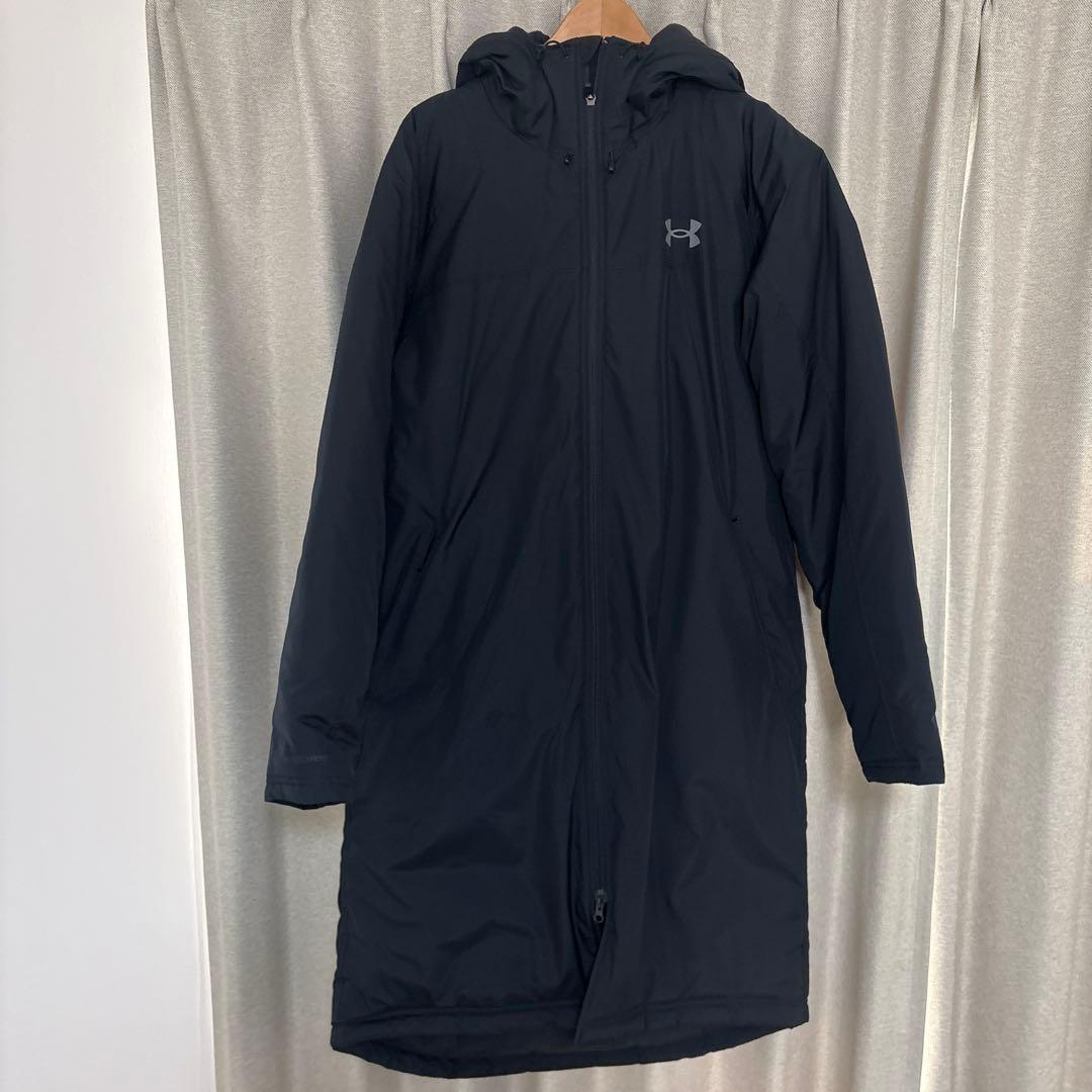 最終値下★美品★Under Armour ベンチコート ブラック　2XL