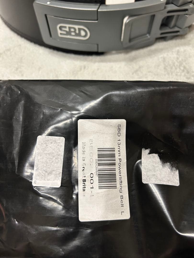 【新品】SBD 13mm Powerlifting Belt Lサイズ