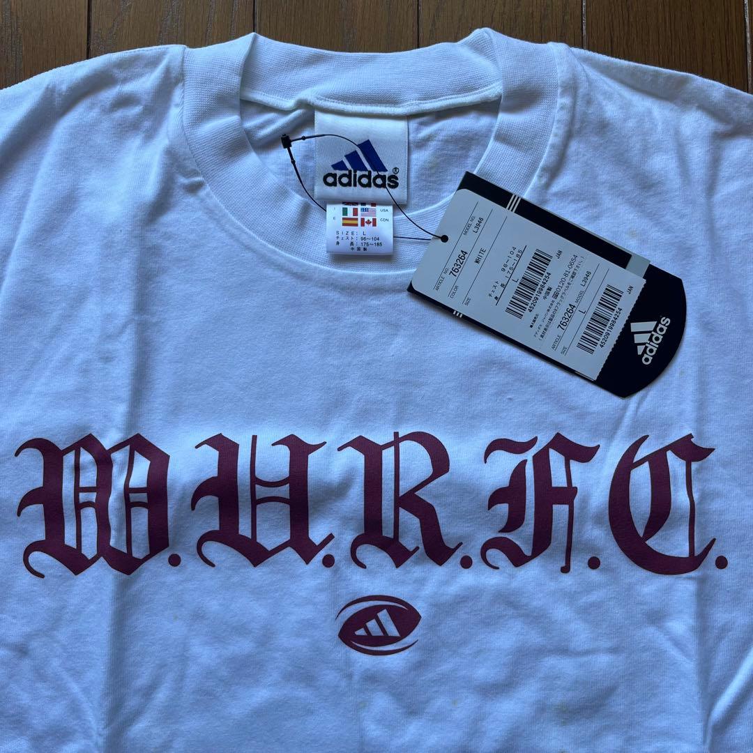 adidasアディダス 早稲田大学ラグビー蹴球部 Tシャツ WURFCラグビー部