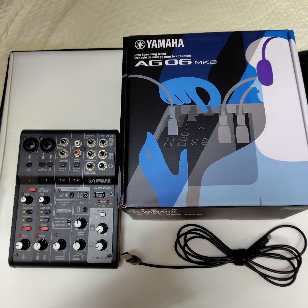 Yamaha AG06 MK2 オーディオインターフェイス