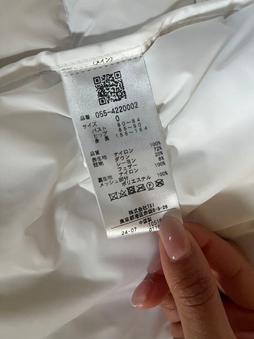 美品　パーリーゲイツ　ゴルフ　ダウンジャケット