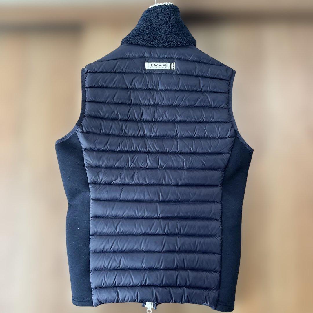 ピ*ロ様 MUTA MARINE ダウンベスト ネイビー　サイズ6