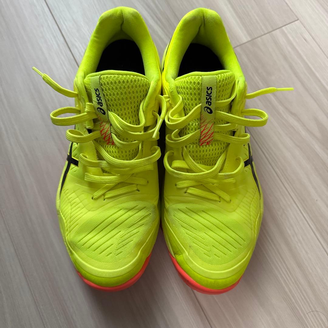 asics バレーボールシューズ イエロー/オレンジ
