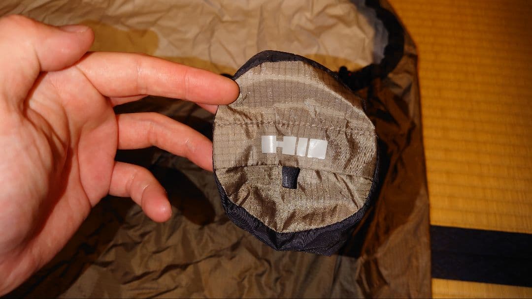 ヘリテイジ eVent WINDPROOF ファスナー付シュラフカバー