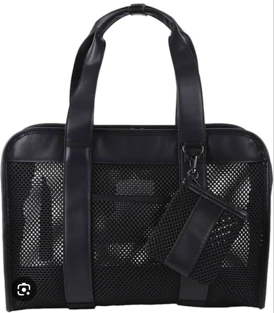 美品citydogシティドッグ/ライトメッシュキャリーSブラック