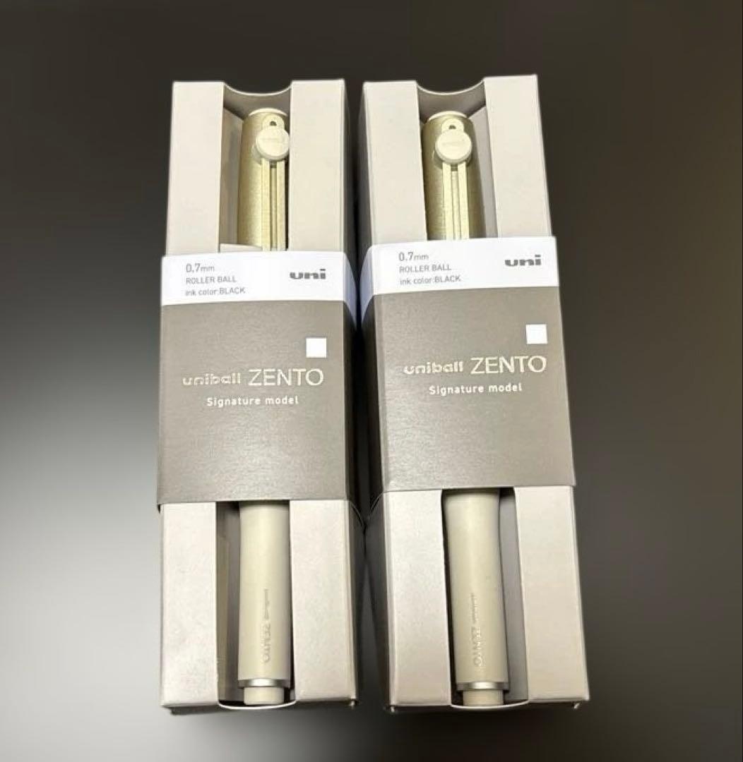 【新品未開封】uniball ZENTO Signature model 0.7