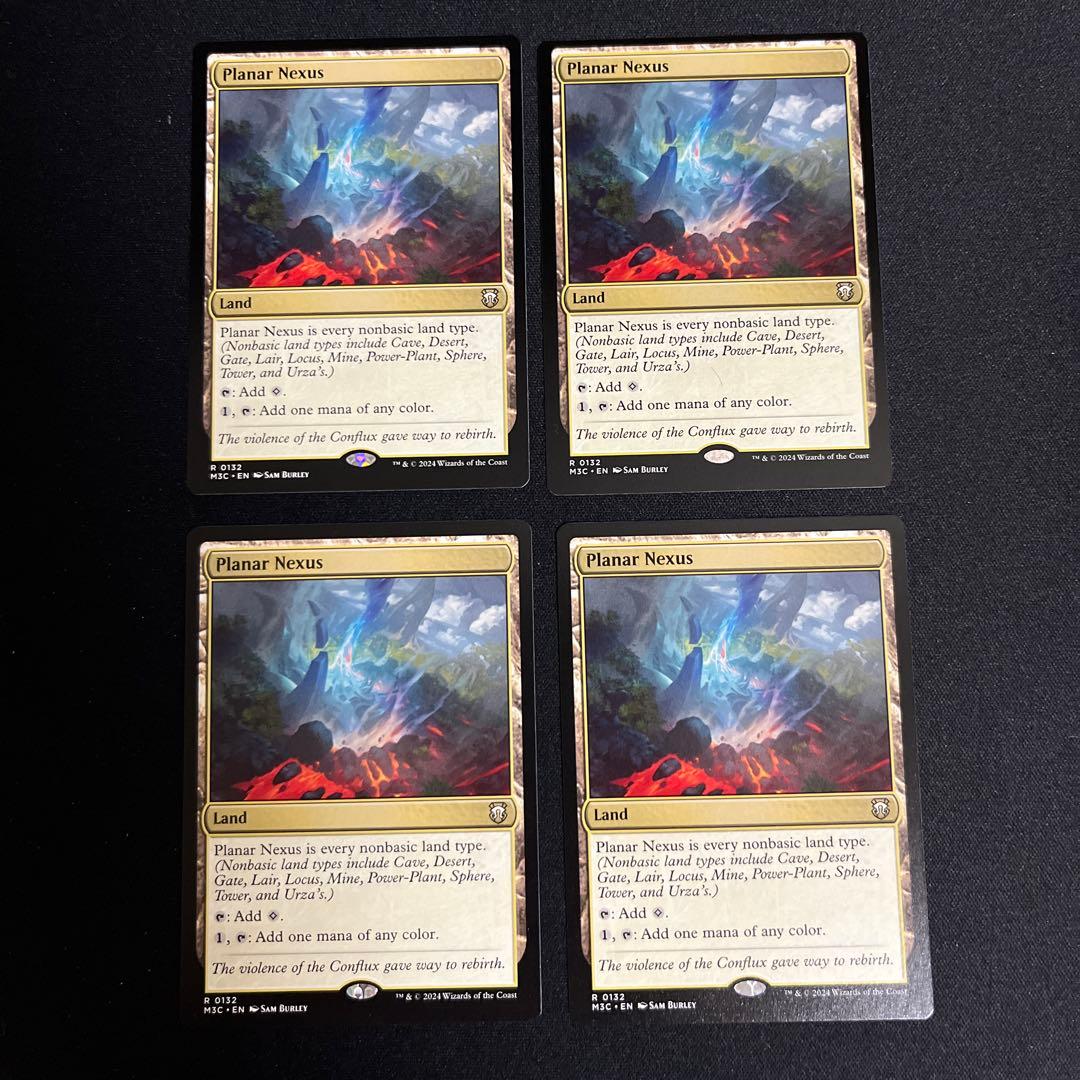 英語版　次元の結節点　4枚セット