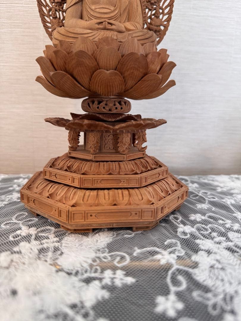 白檀目入彫もの