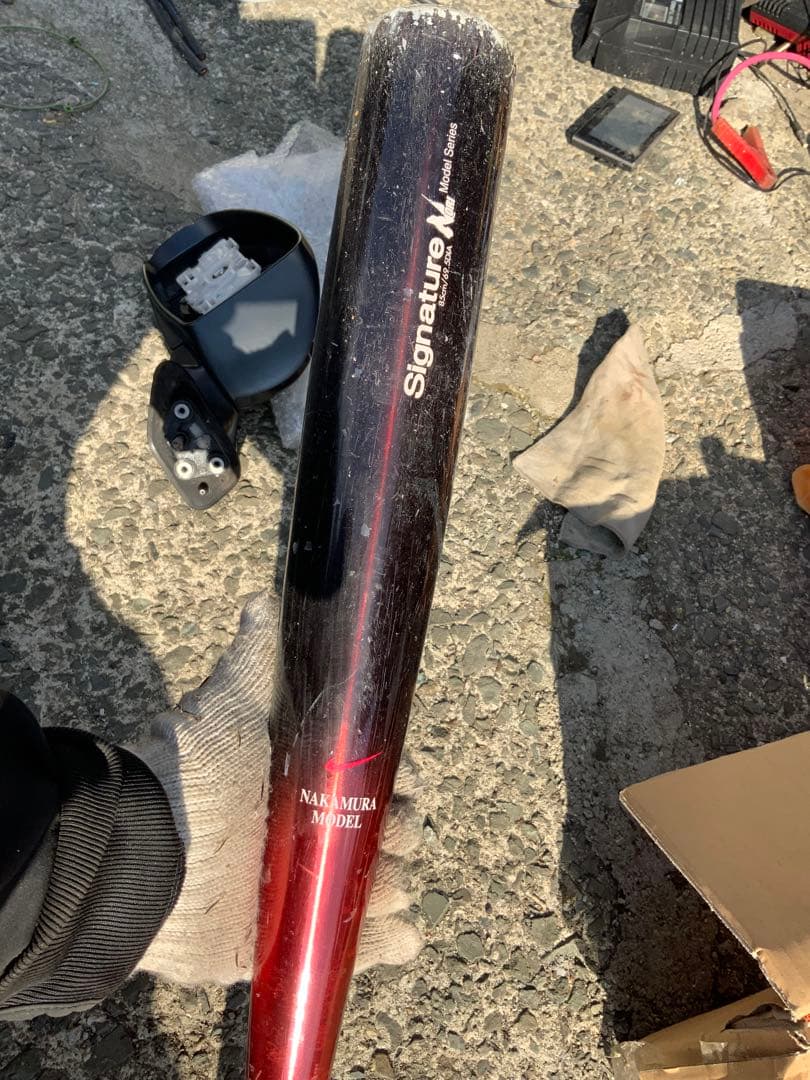ナイキ 軟式バット 中村紀洋モデル 金属 NIKE