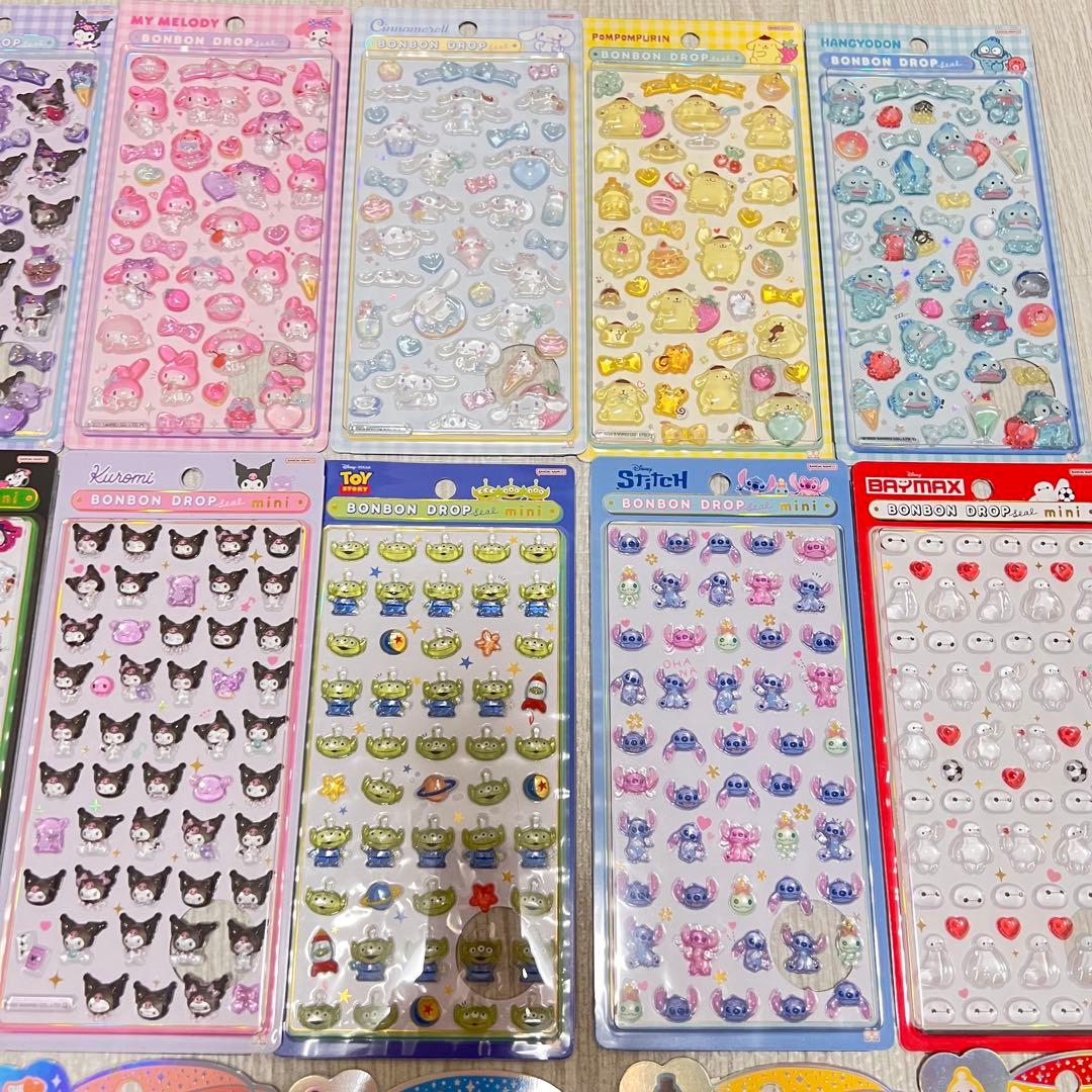 【豪華特典付き✨️】ボンボンドロップシール ランダムで10点 まとめ売り‼️
