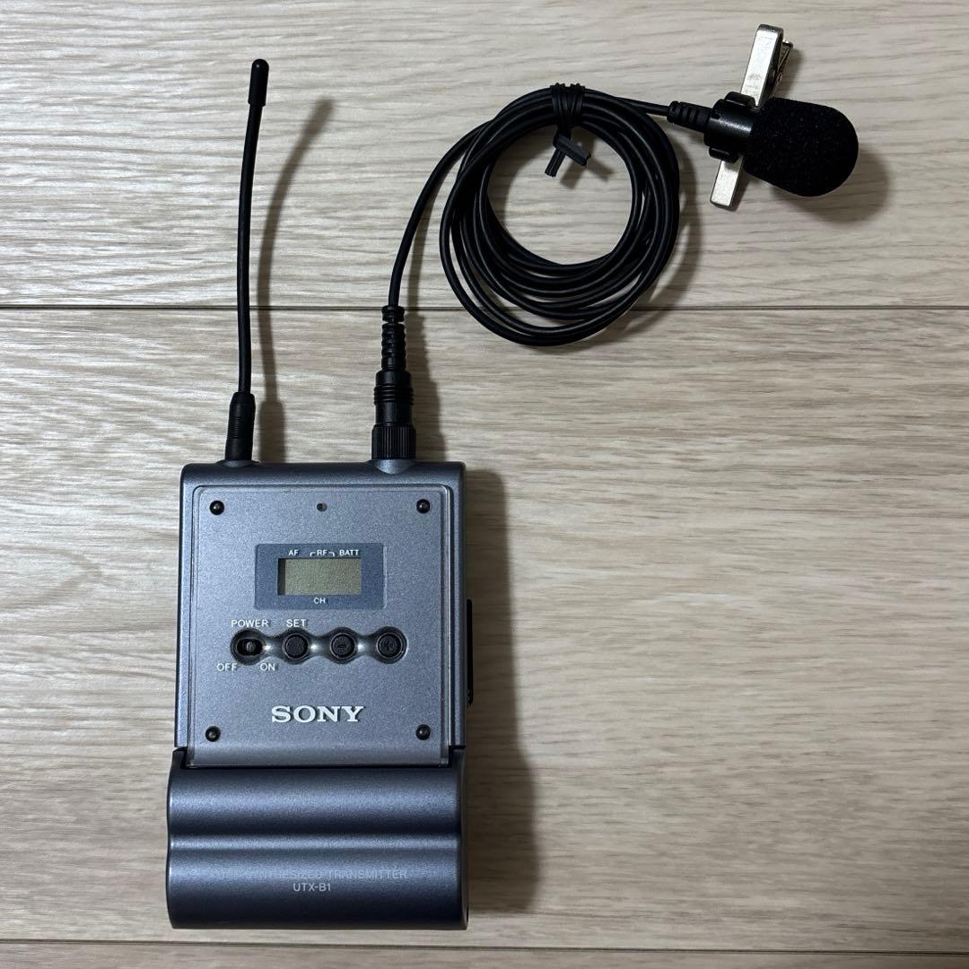 SONY 業務用ワイヤレスマイクシステム URX-P1 UTX-B1