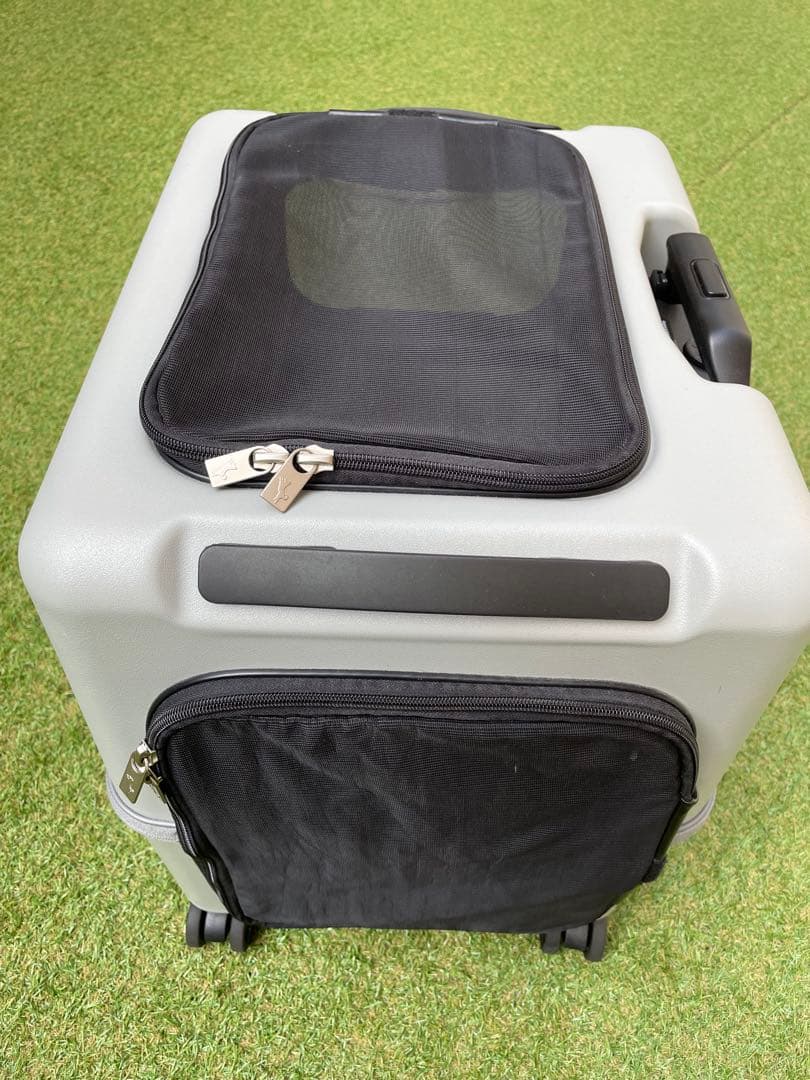 ペチコ ペットキャリーケース　Lサイズ 【サンドグレー】