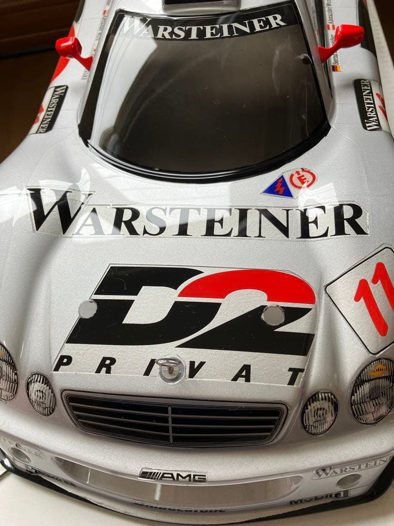 最終値下げ。タミヤ メルセデス・ベンツ CLK-GTR 完成済未走行ボディ