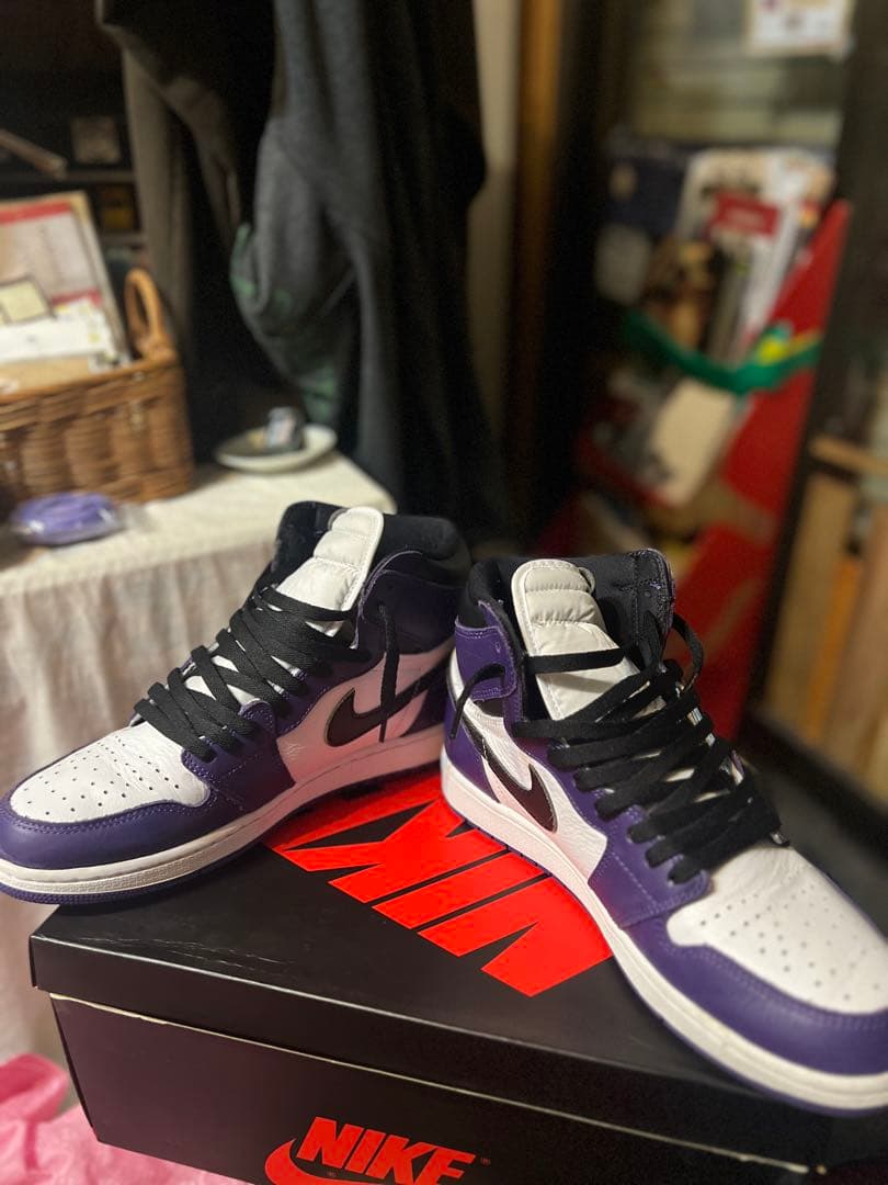 Nike Air Jordan1 コートパープル　ナイキ　ジョーダン1
